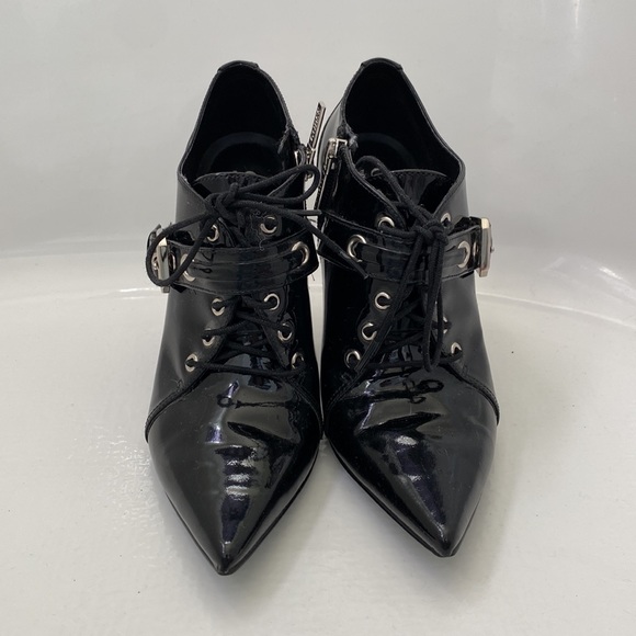 Pointed Toe Shiny Buckle Witch Booties From early 2000’s - Picture 2 of 7